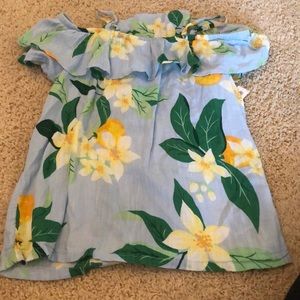 brand new off the shoulder shirt